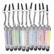 colorful crystal stylus pen for capacitive touch screen