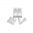 2 Wiimote and Nintendo Wii charger dock