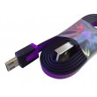 noodle flat usb charger data cable for samsung