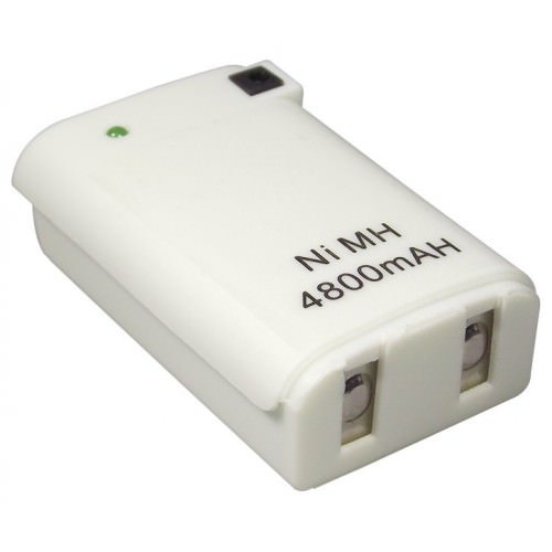USB Charging Cable + 4800 mAh Battery Pack XBOX 360