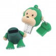 usb key monkey keychain